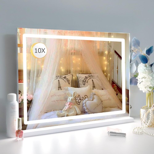 Large led vanity mirror with - vanity,