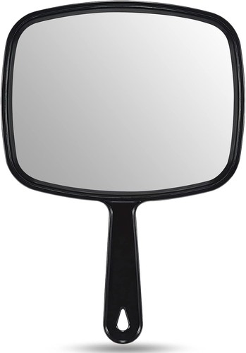 Hand held mirror - hand, large