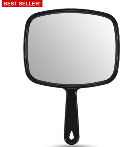 Hand held mirror - hand,